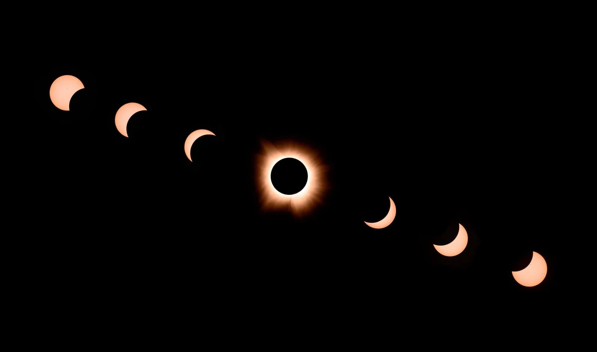 Canada: aux chutes du Niagara, un spectacle grandiose pour l'éclipse totale