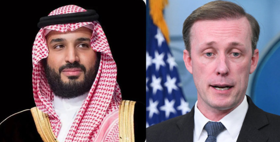 Le prince héritier d’Arabie saoudite rencontre Sullivan, conseiller à la sécurité nationale de la Maison-Blanche
