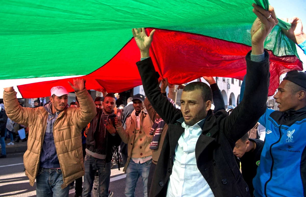 Au Maghreb, le soutien aux Palestiniens se crie dans les stades