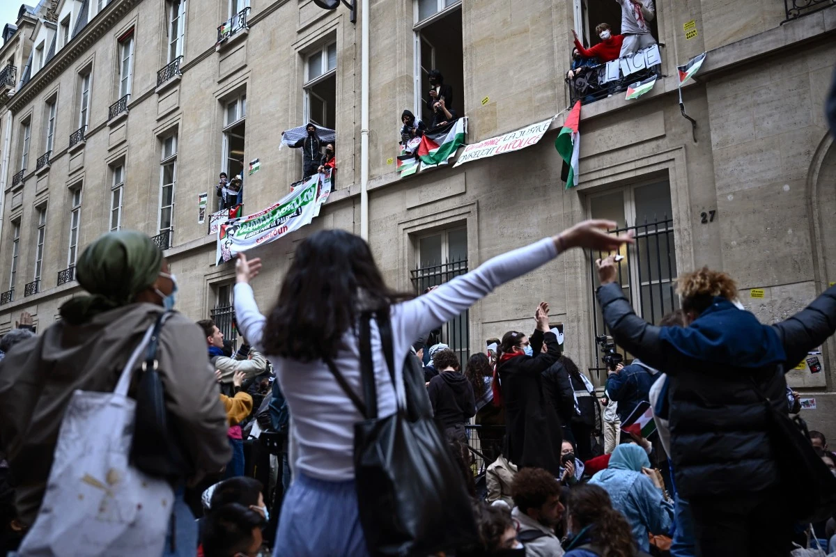 Mobilisation propalestinienne: Sciences Po Paris évacué, d'autres sites occupés en région