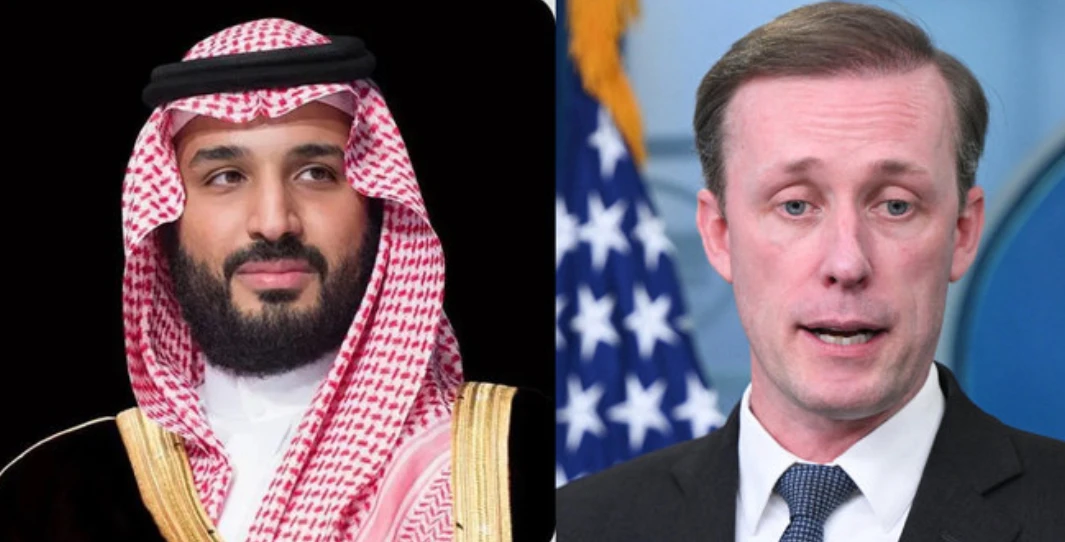 Le prince héritier d’Arabie saoudite rencontre Sullivan, conseiller à la sécurité nationale de la Maison-Blanche