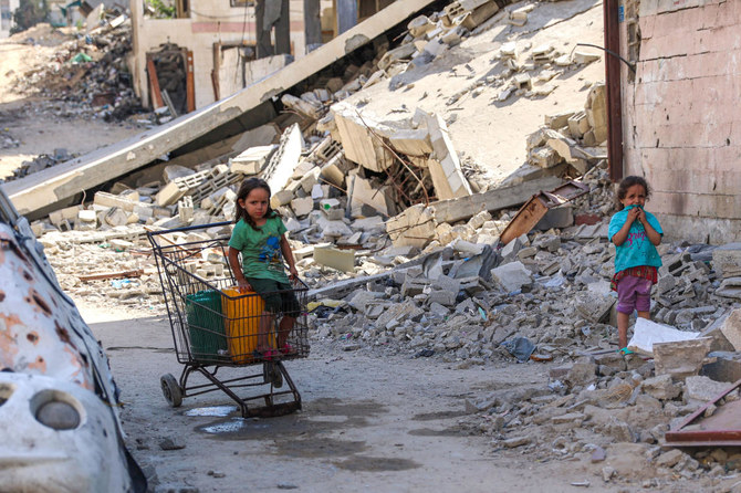 Plus de 37 000 Palestiniens ont été tués lors de l’assaut israélien contre la bande de Gaza et des millions de personnes ont été déplacées à l’intérieur de leur propre pays, précisent les autorités sanitaires dans l’enclave gouvernée par le Hamas. (AFP)