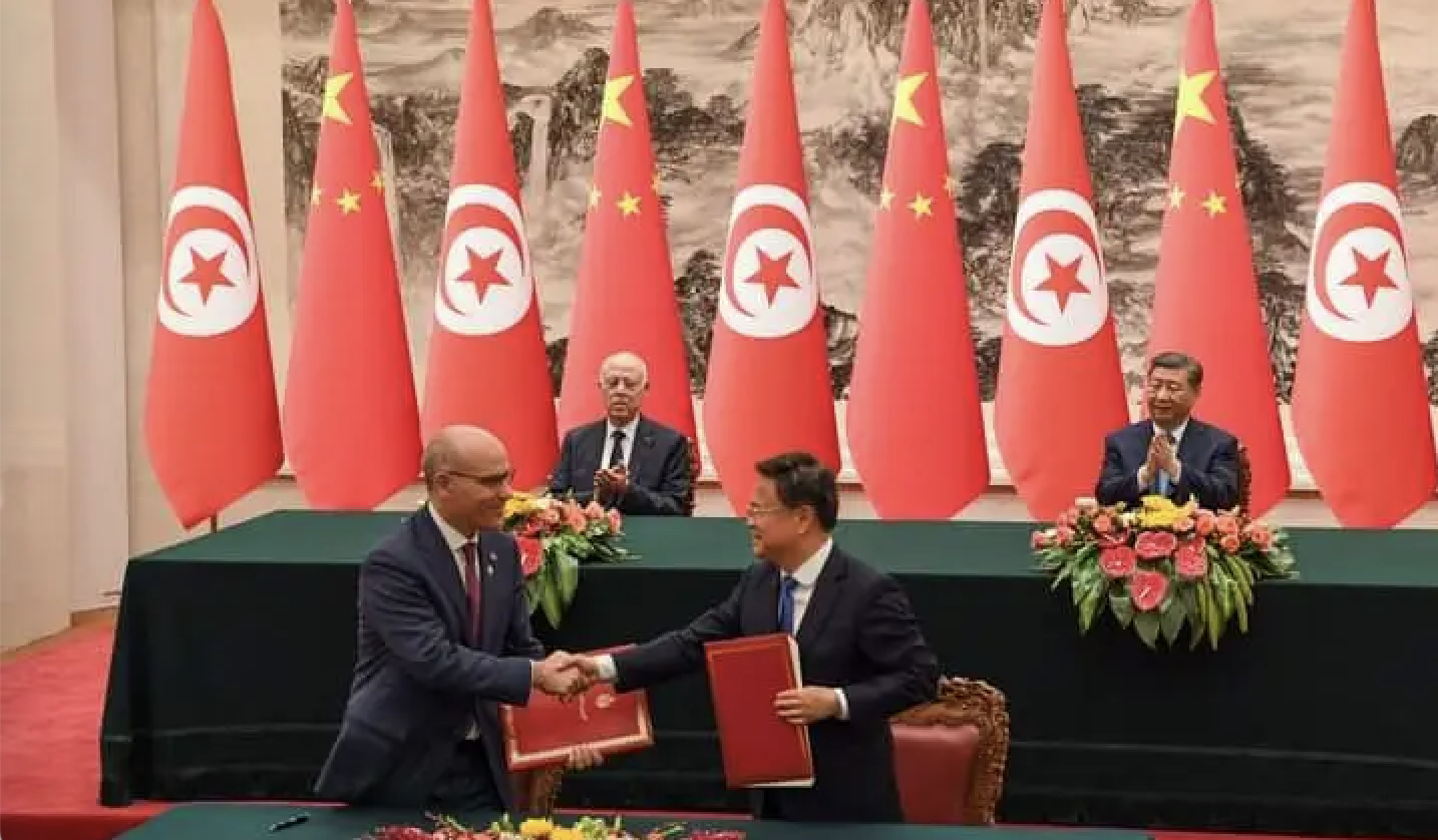 Une série d’accords de coopération et de mémorandums d’entente a été signée, vendredi, à Pékin (fournie)