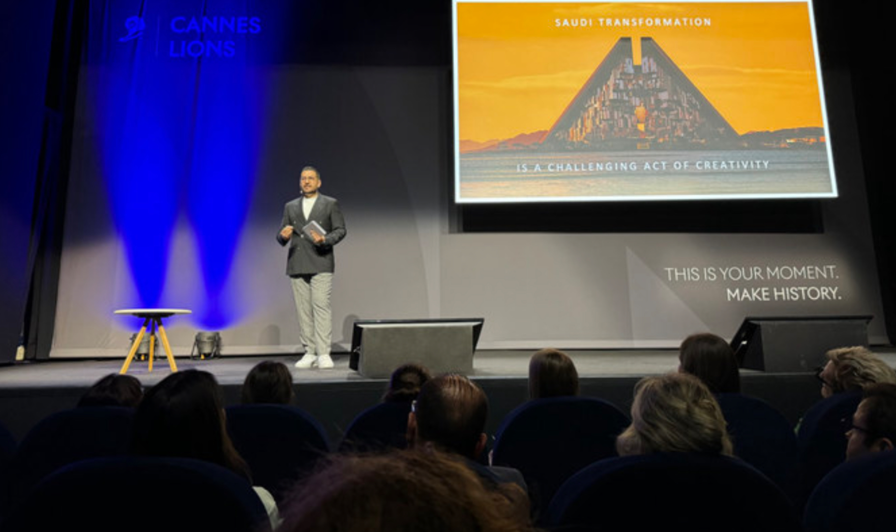 L'Autorité saoudienne du tourisme a marqué sa première participation au Cannes Lions pour promouvoir un nouvel élan créatif dans le pays