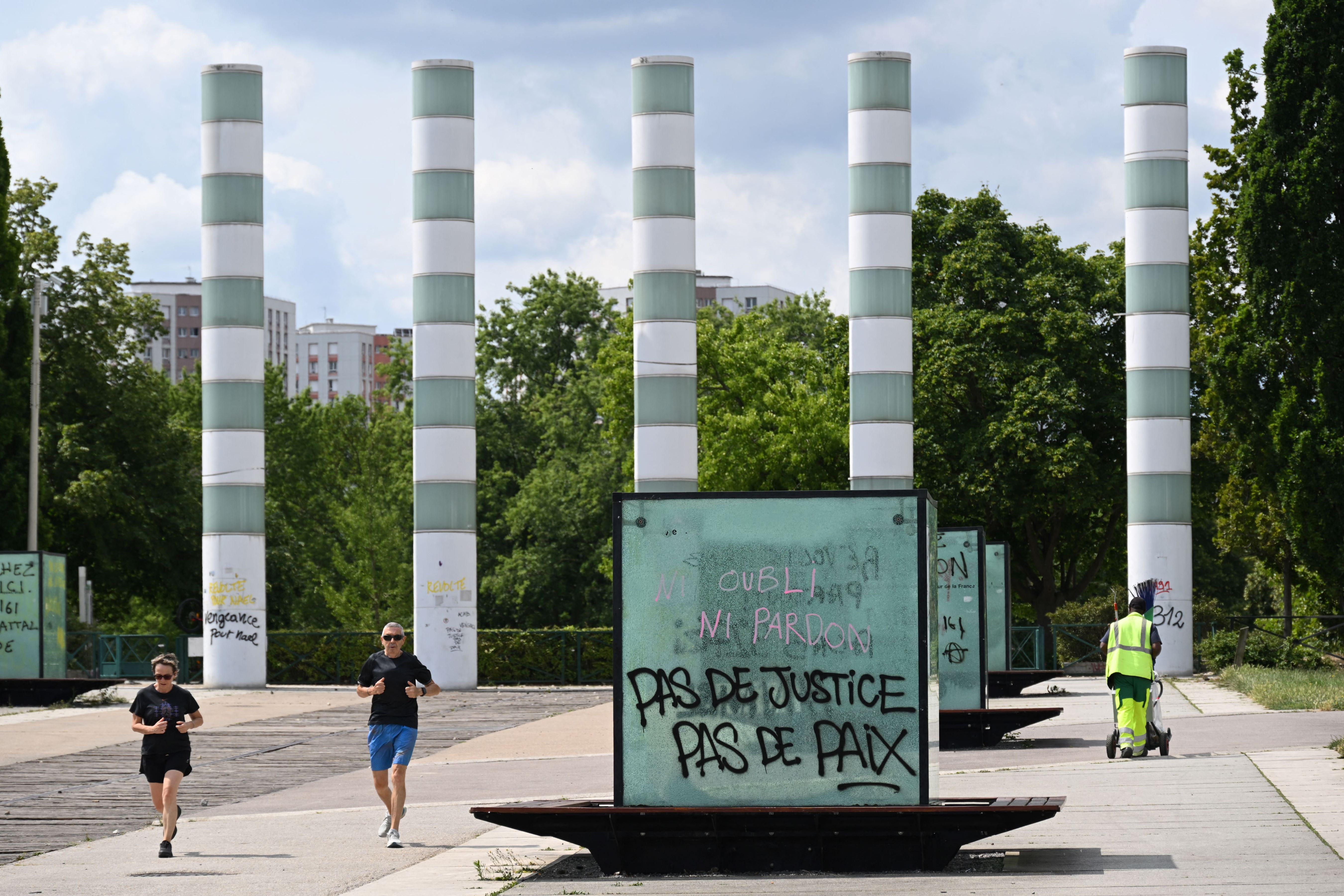 Nanterre: un an après, une marche en hommage à Nahel, tué par un policier