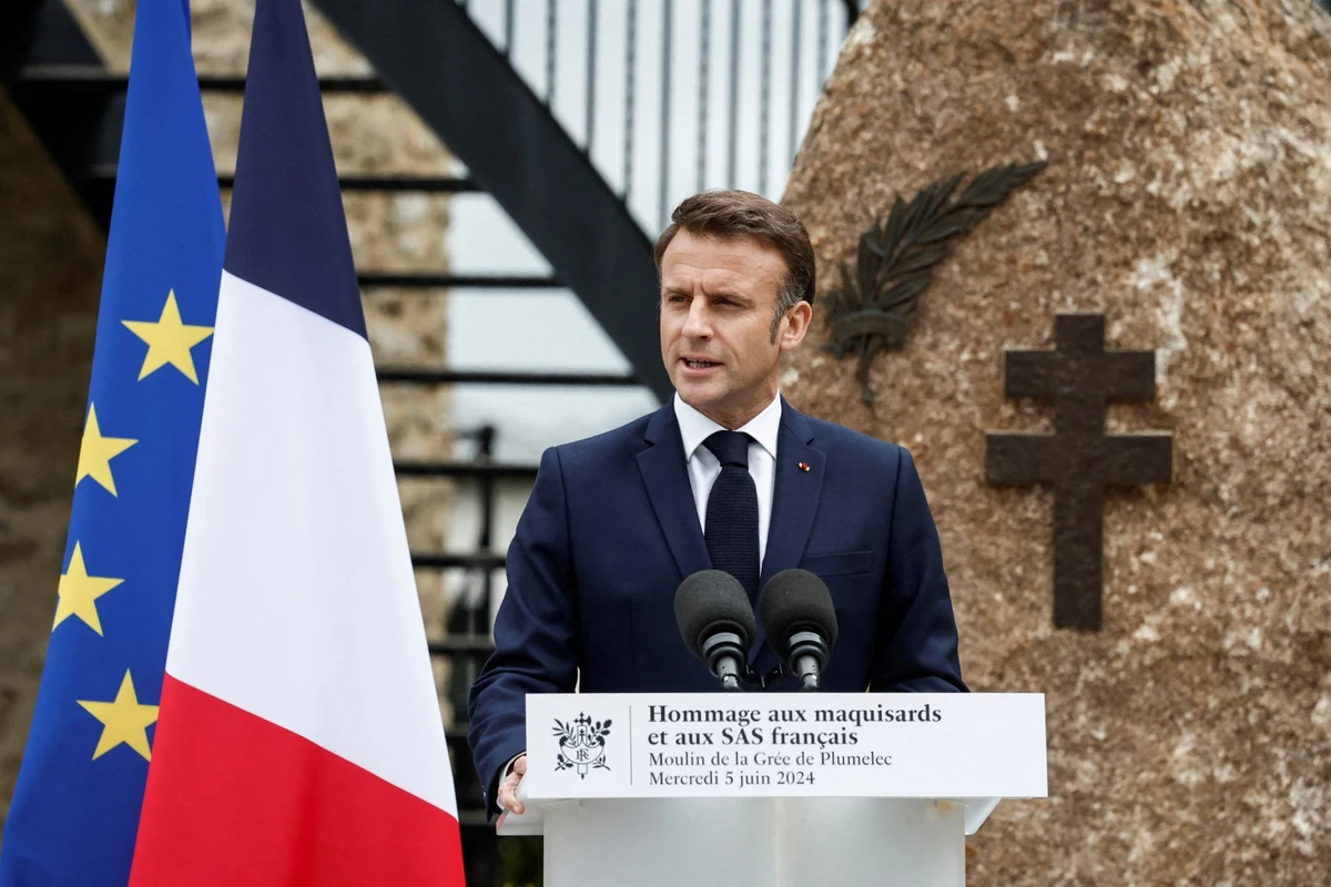 Macron lance les commémorations du D-Day