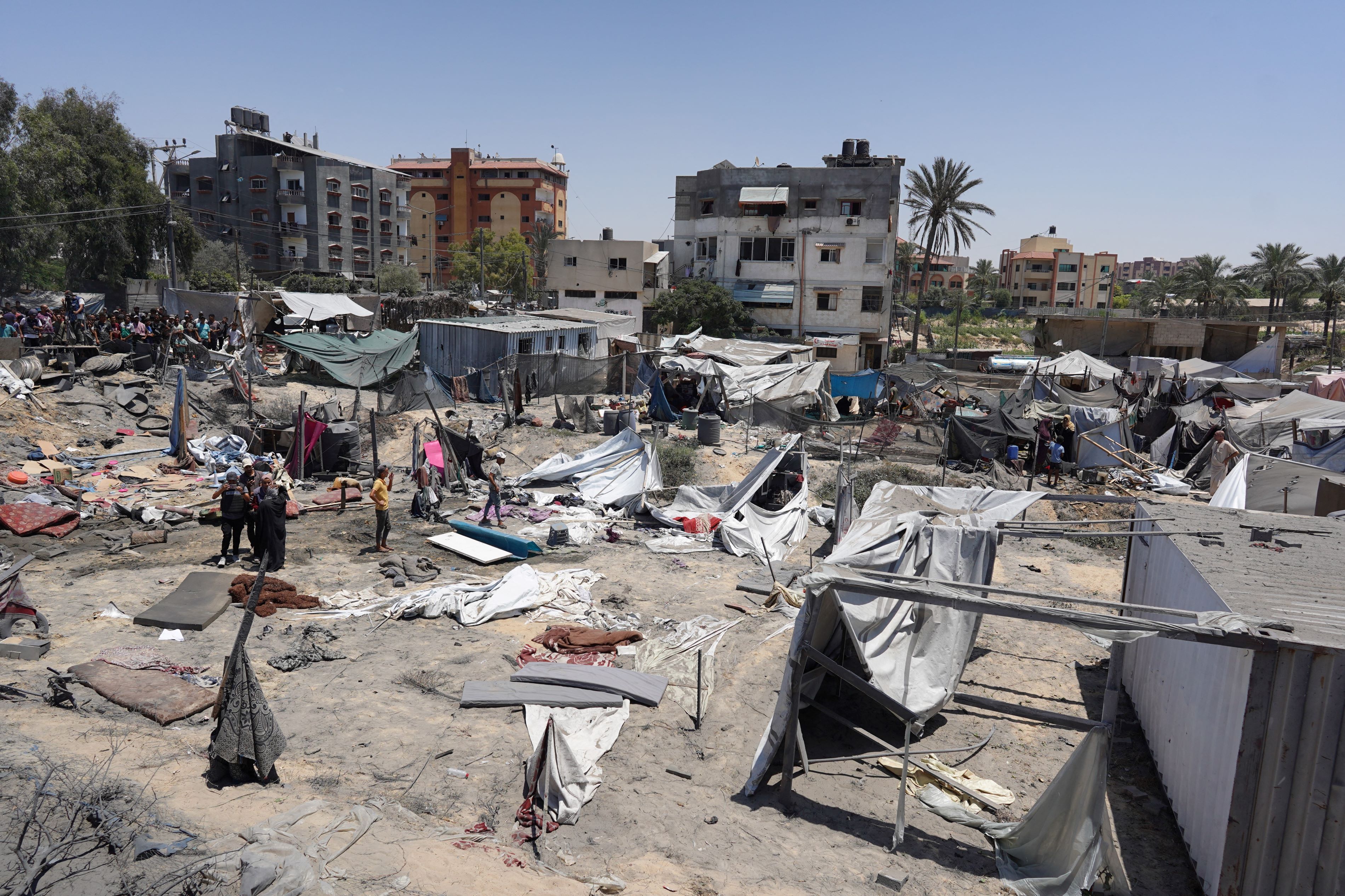Gaza: Israël dit avoir visé le chef militaire du Hamas qui dénonce un carnage de civils