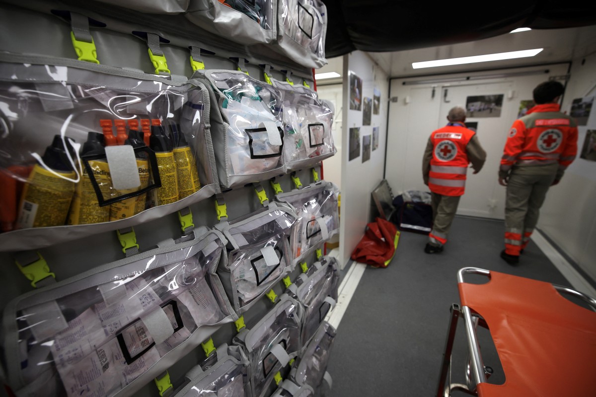 Un hôpital mobile positionné au coeur de Paris pour les JO