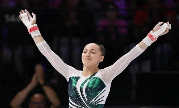 L'Algérienne Kaylia Nemour a remporté samedi la médaille d'or au sol pour le compte de la quatrième et dernière étape de la Coupe du monde 2024 de Gymnastique artistique. Doha (Qatar).