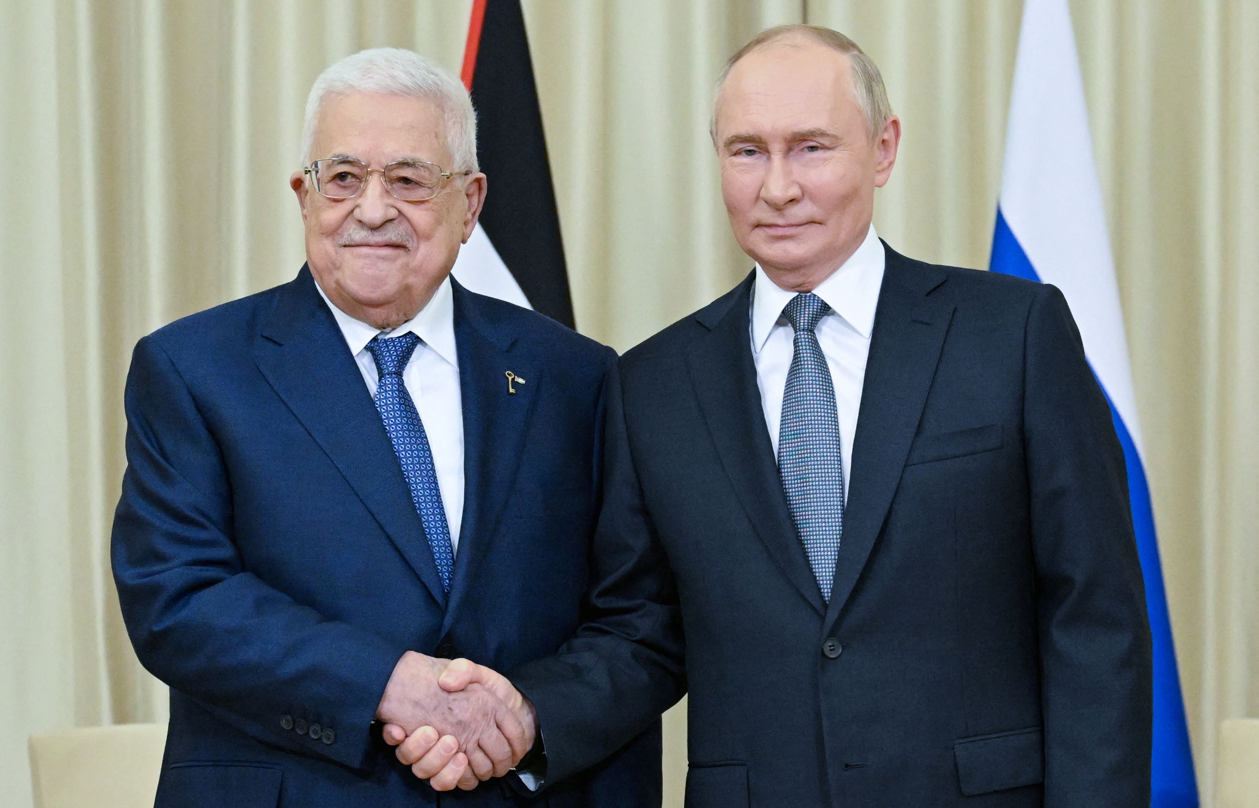 Gaza: Poutine dit à Abbas être "préoccupé" par les morts civils palestiniens