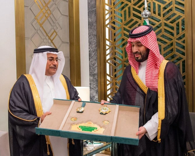 Le prince héritier saoudien reçoit le président du Parlement arabe à Djeddah