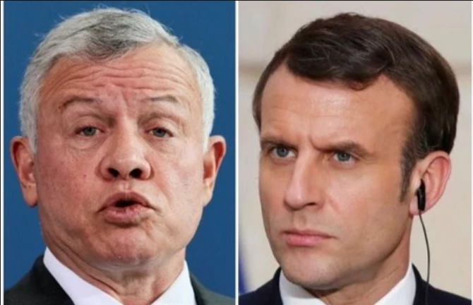 Macron et le roi de Jordanie appellent à éviter « à tout prix » une escalade militaire au Proche-Orient