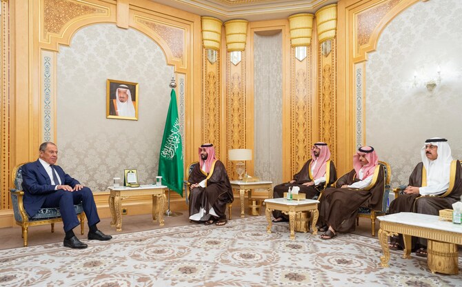 Le prince héritier saoudien rencontre le ministre russe des affaires étrangères