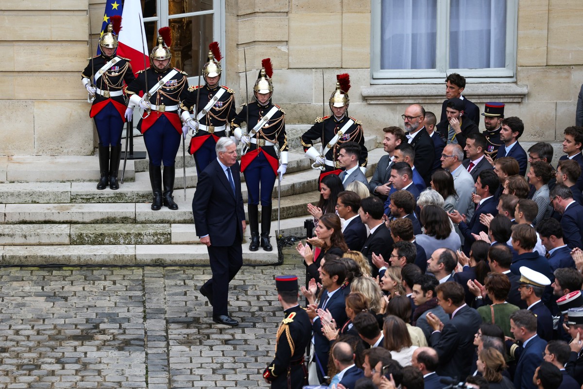 Barnier à Matignon, déjà au défi de composer son gouvernement