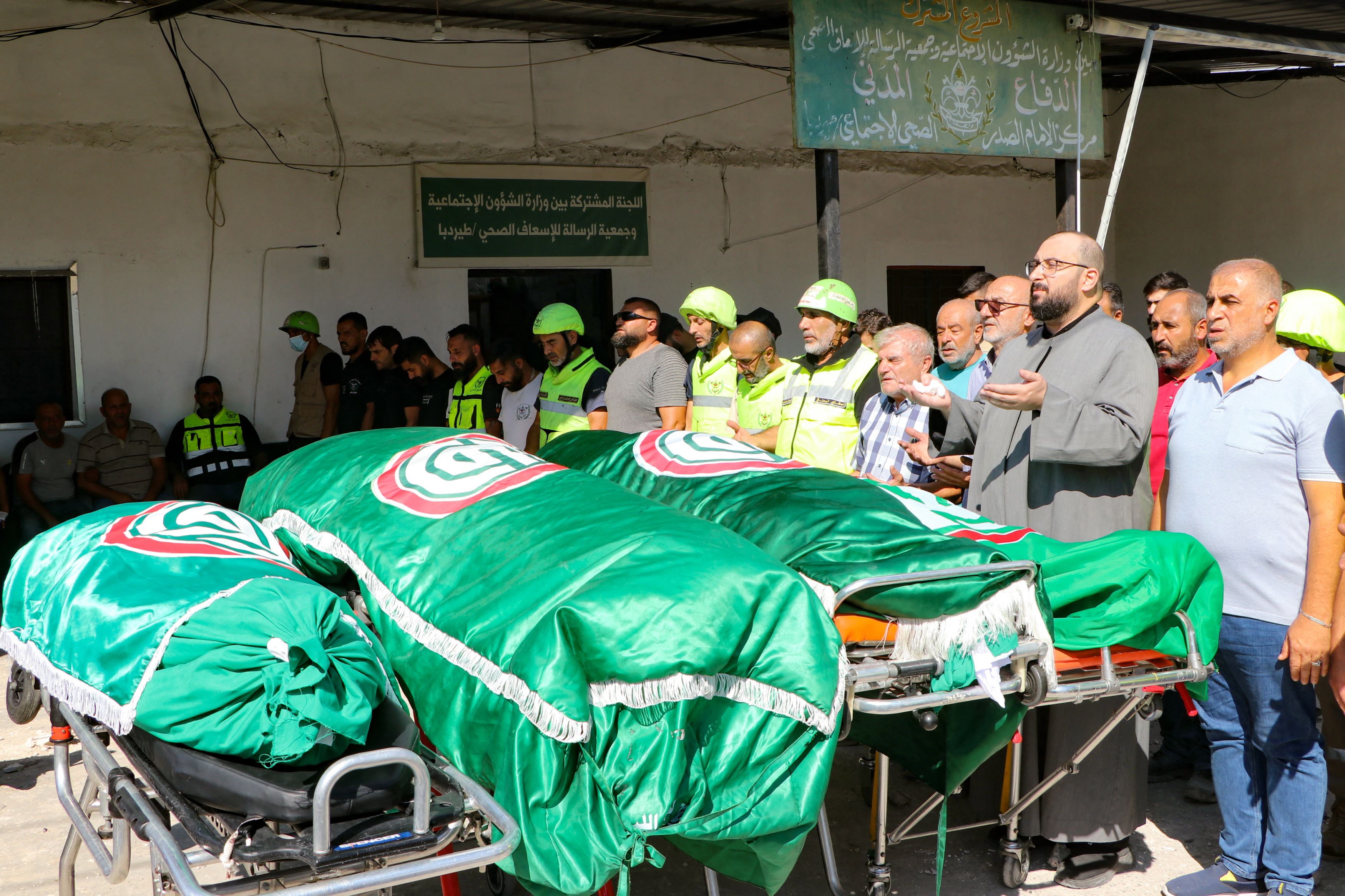 Liban : 14 secouristes tués en 48h suite aux raids israéliens
