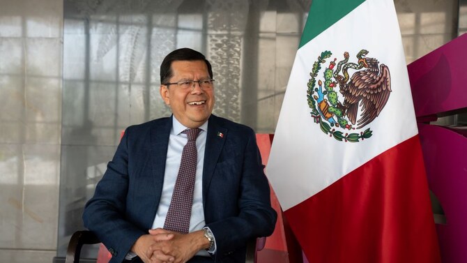 L'ambassadeur, Anibal Gomez Toledo, célèbre le jour de l'indépendance du Mexique à Riyad