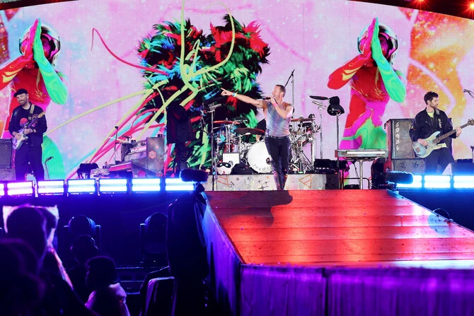La tournée mondiale de Coldplay aux Émirats arabes unis