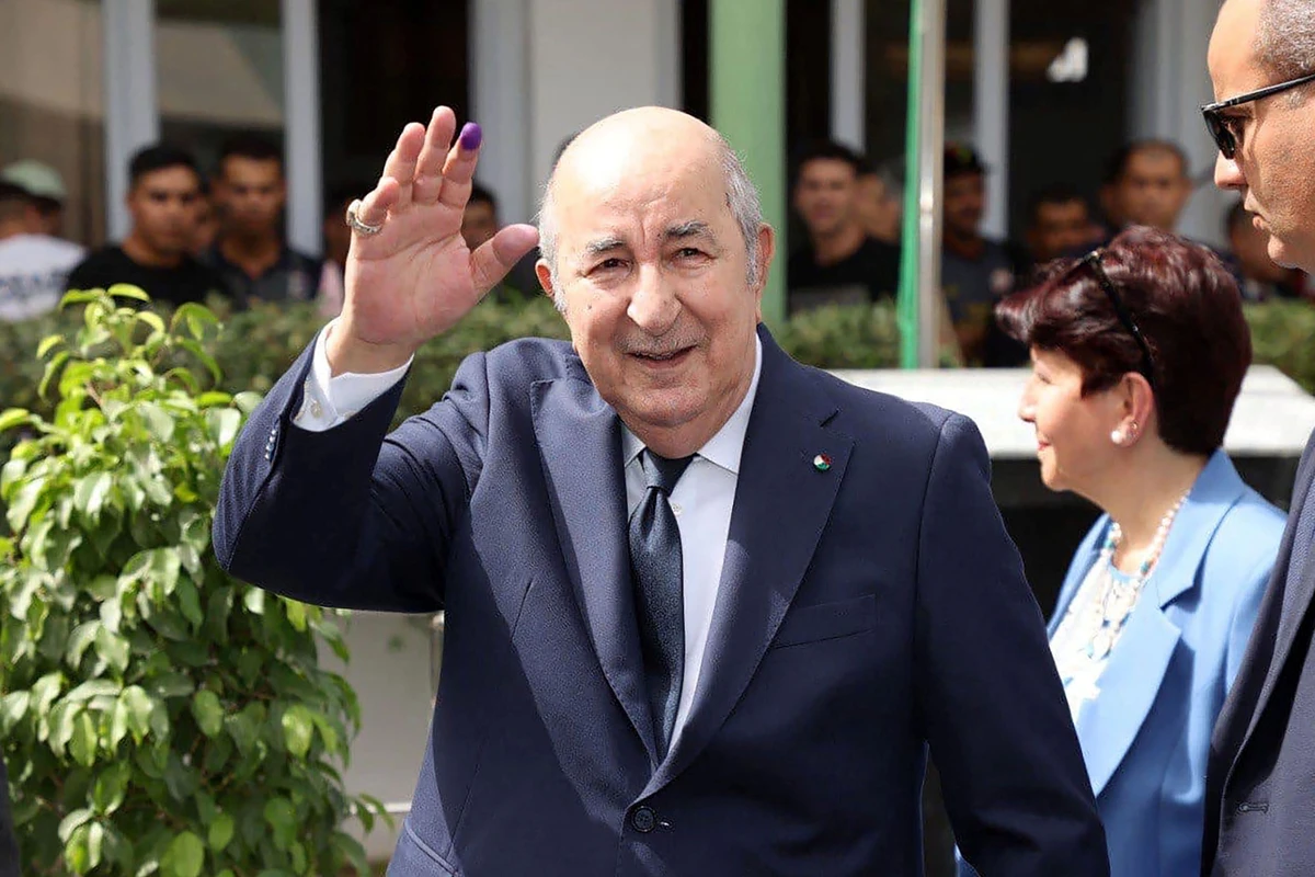 Algérie: Abdelmadjid Tebboune largement réélu président avec un score record