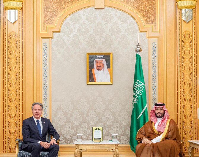 Le prince héritier d'Arabie saoudite rencontre Blinken à Riyad, les négociations sur le cessez-le-feu à Gaza se poursuivent
