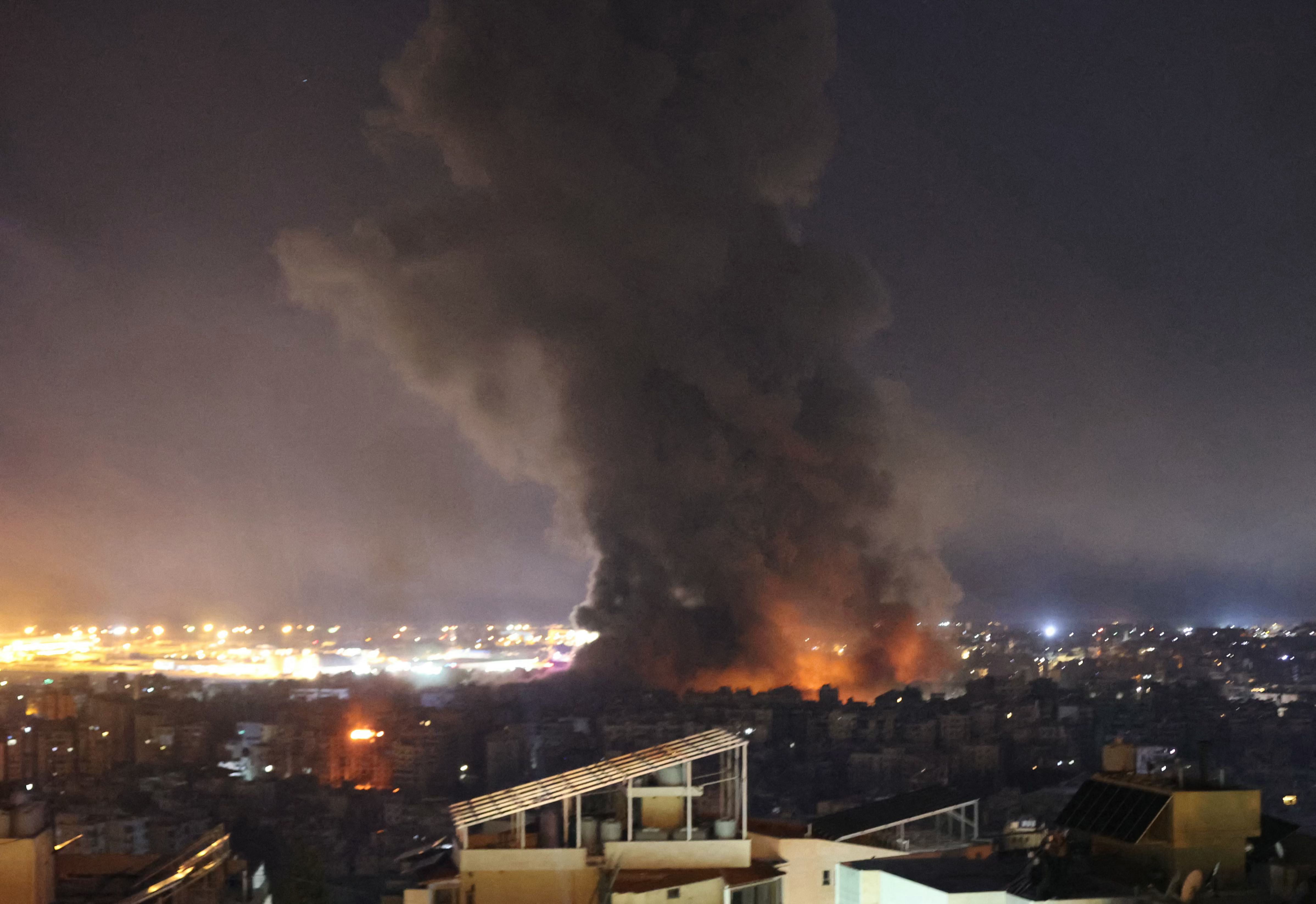 Israël mène une nouvelle salve de raids aériens sur le sud de Beyrouth