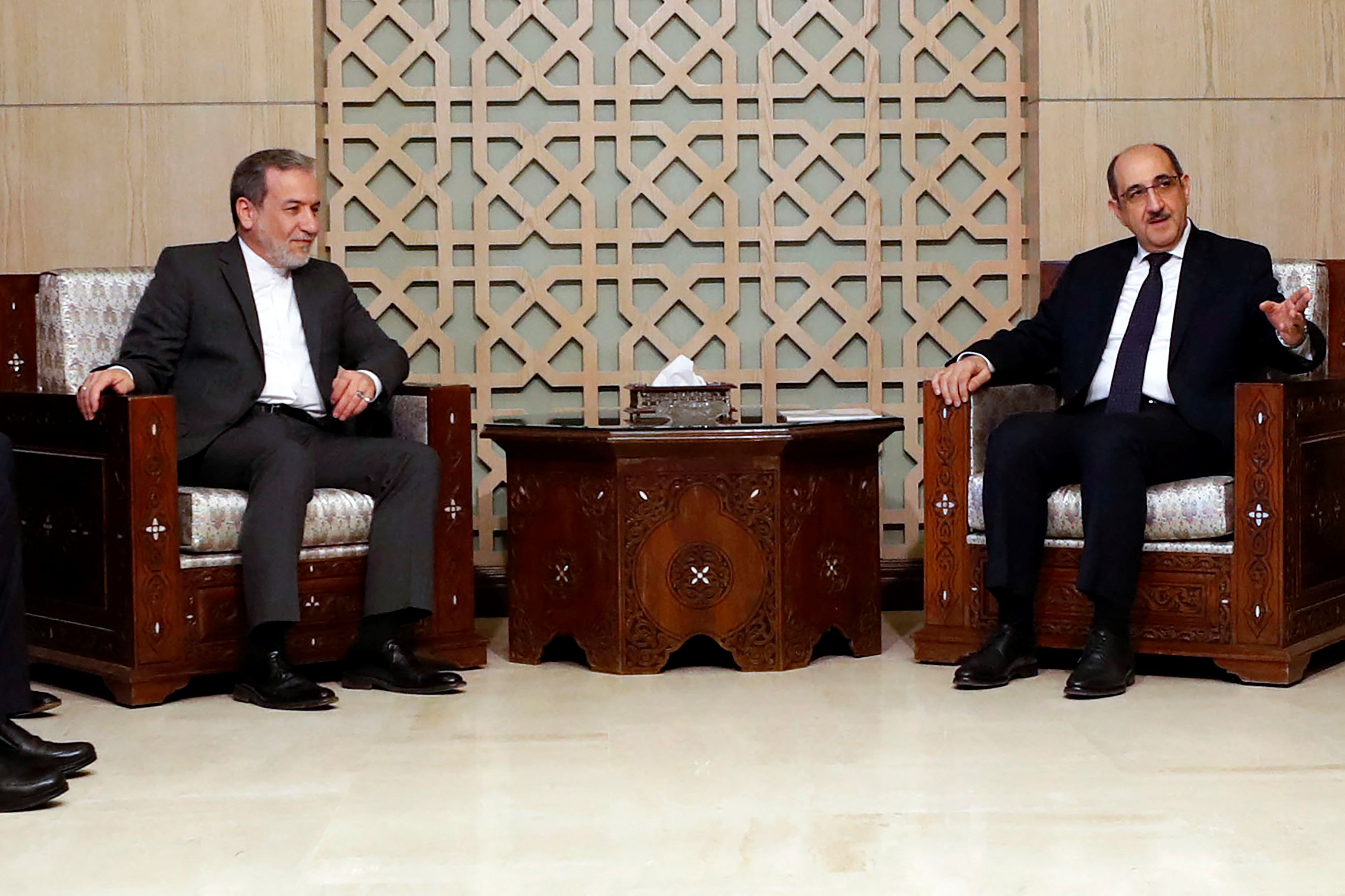 En Syrie, le chef de la diplomatie iranienne insiste sur un cessez-le feu au Liban et à Gaza