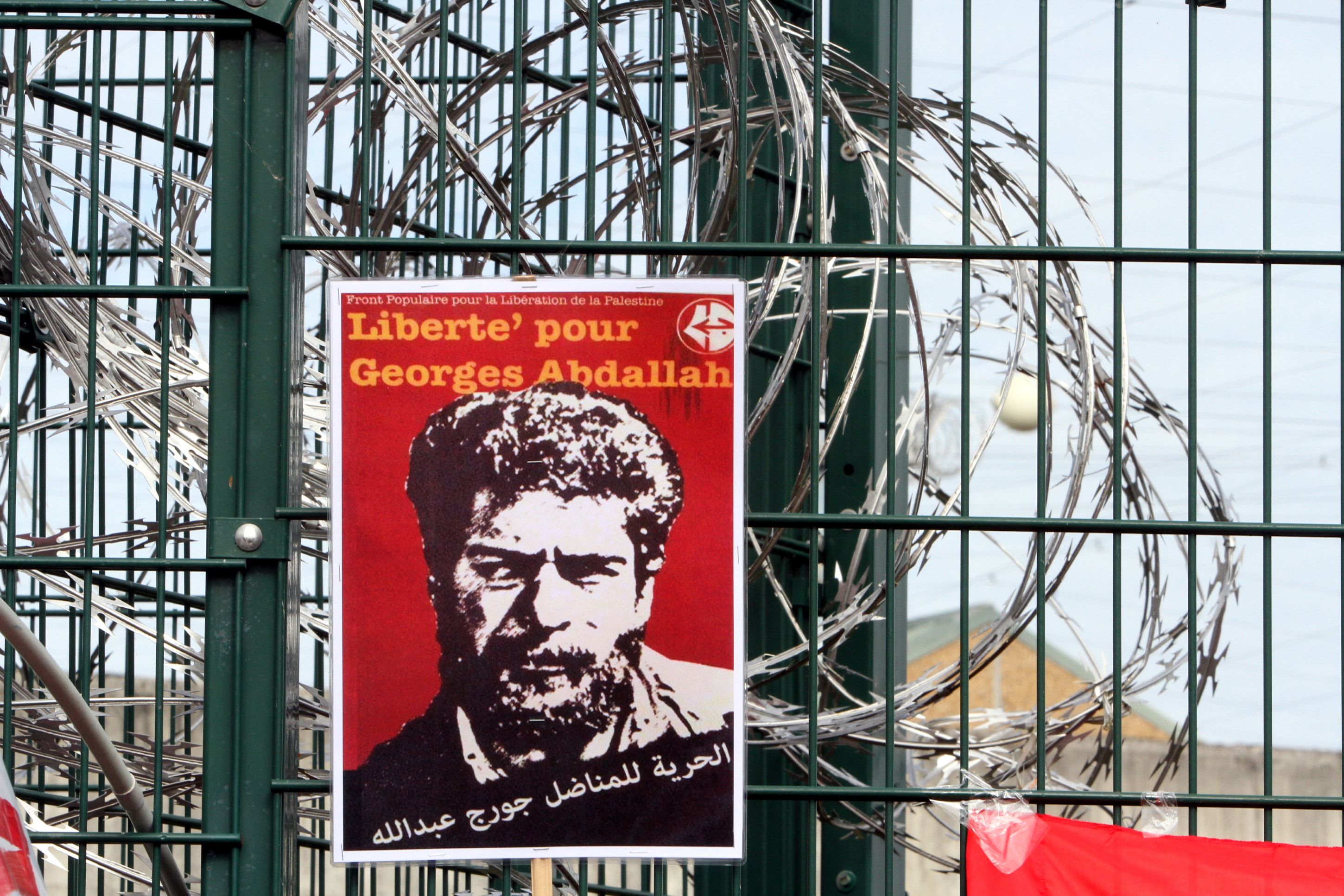Marche en soutien au Libanais propalestinien Georges Abdallah, en prison depuis 40 ans