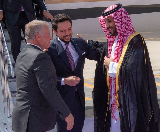 Le prince héritier saoudien et le roi Abdallah de Jordanie examinent la possibilité d'atténuer les tensions régionales