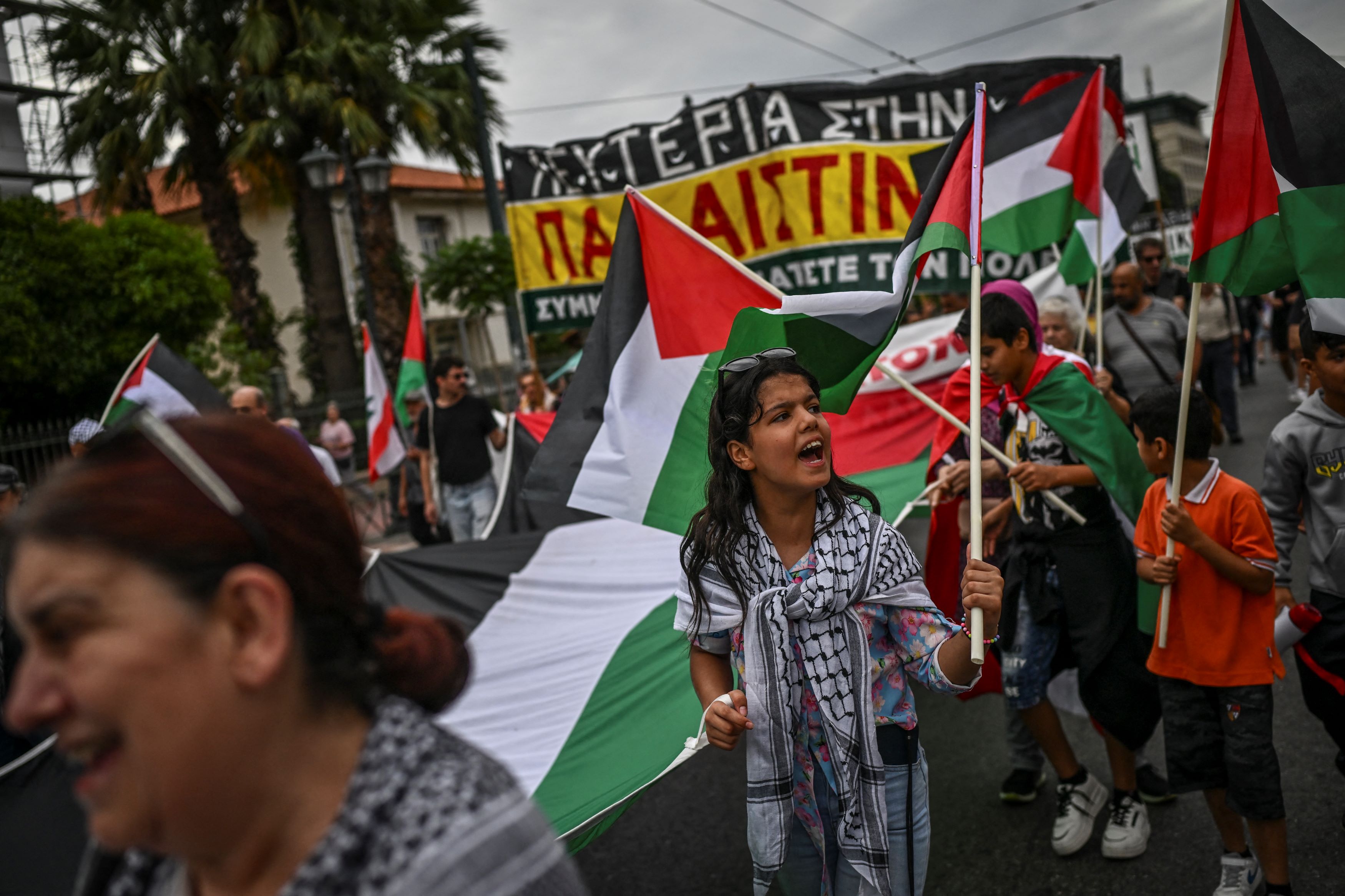 A Washington, Caracas ou au Cap, des manifestations en soutien à Gaza un an après le 7-Octobre