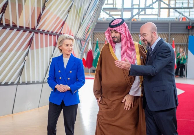 Le prince héritier d'Arabie saoudite à Bruxelles pour le premier sommet UE-CCG