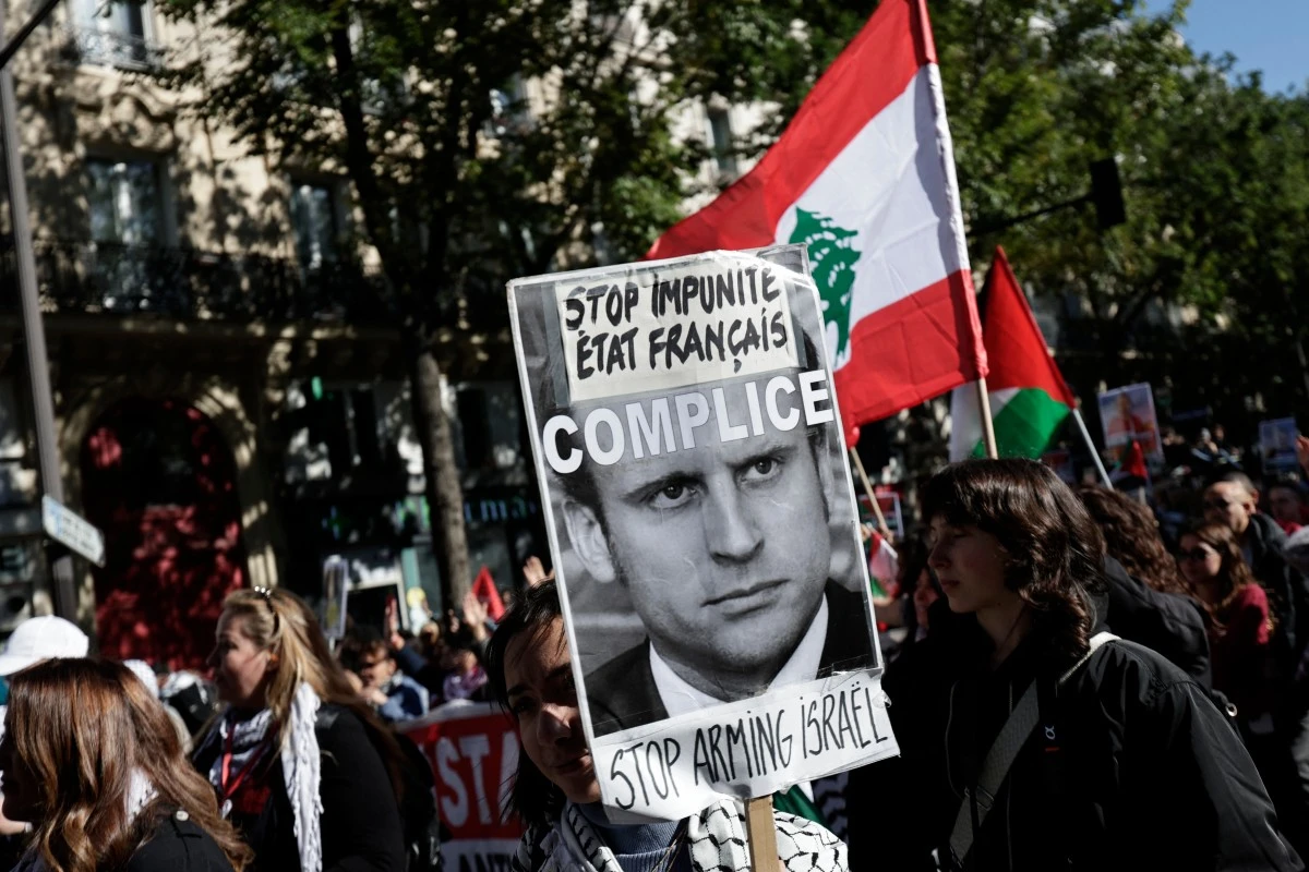 Plusieurs milliers de personnes manifestent en France en «  solidarité avec les peuples palestinien et libanais  »