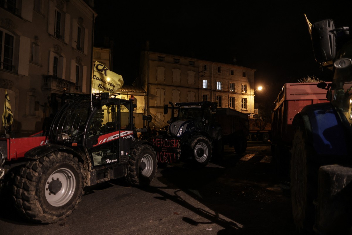 Agriculteurs: la Coordination rurale bloque toujours le port de Bordeaux