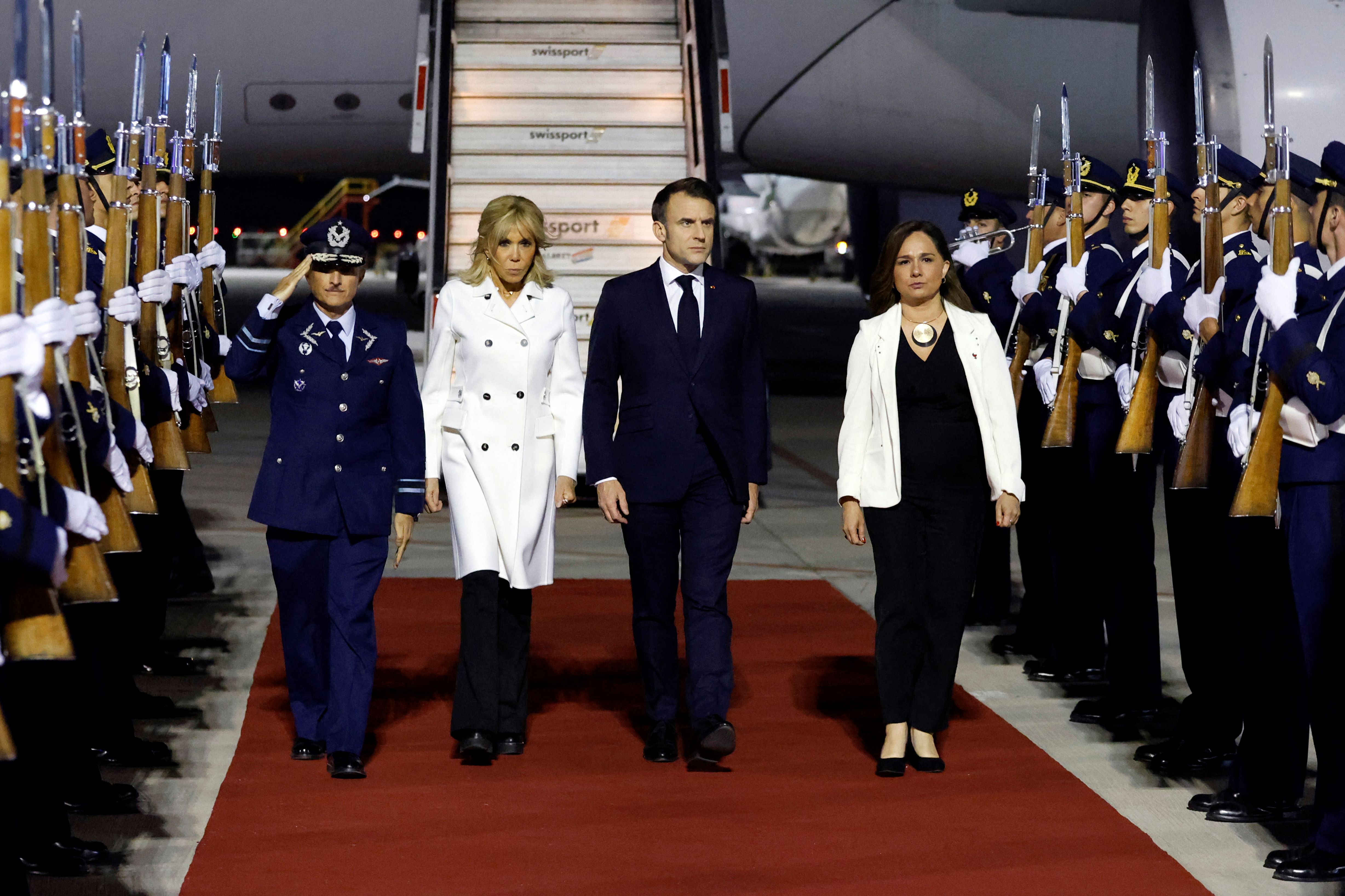 Macron arrive au Chili, dernière étape de sa tournée en Amérique latine