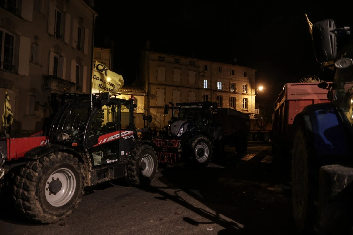Agriculteurs: la Coordination rurale bloque toujours le port de Bordeaux
