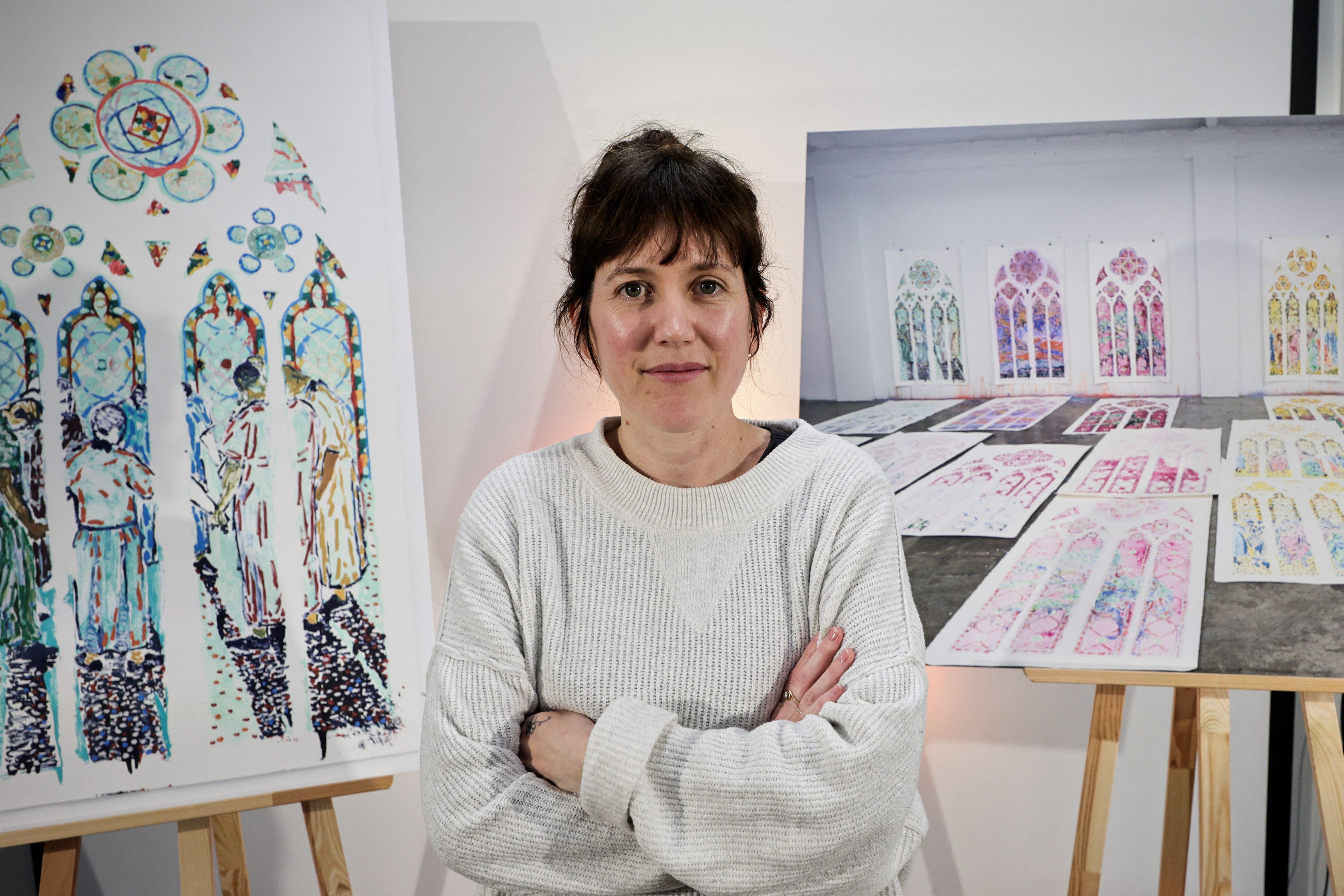 Notre-Dame de Paris: l'artiste Claire Tabouret réalisera les controversés nouveaux vitraux