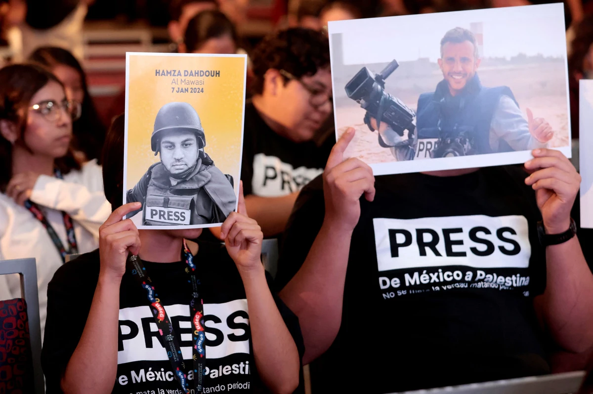 Cinquante-quatre journalistes tués en 2024, dont un tiers par Israël, selon RSF