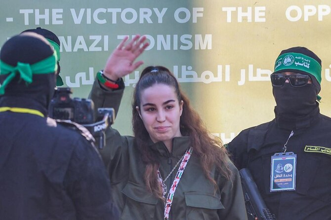 Une otage israélienne libérée lors du troisième échange dans le cadre de la trêve à Gaza