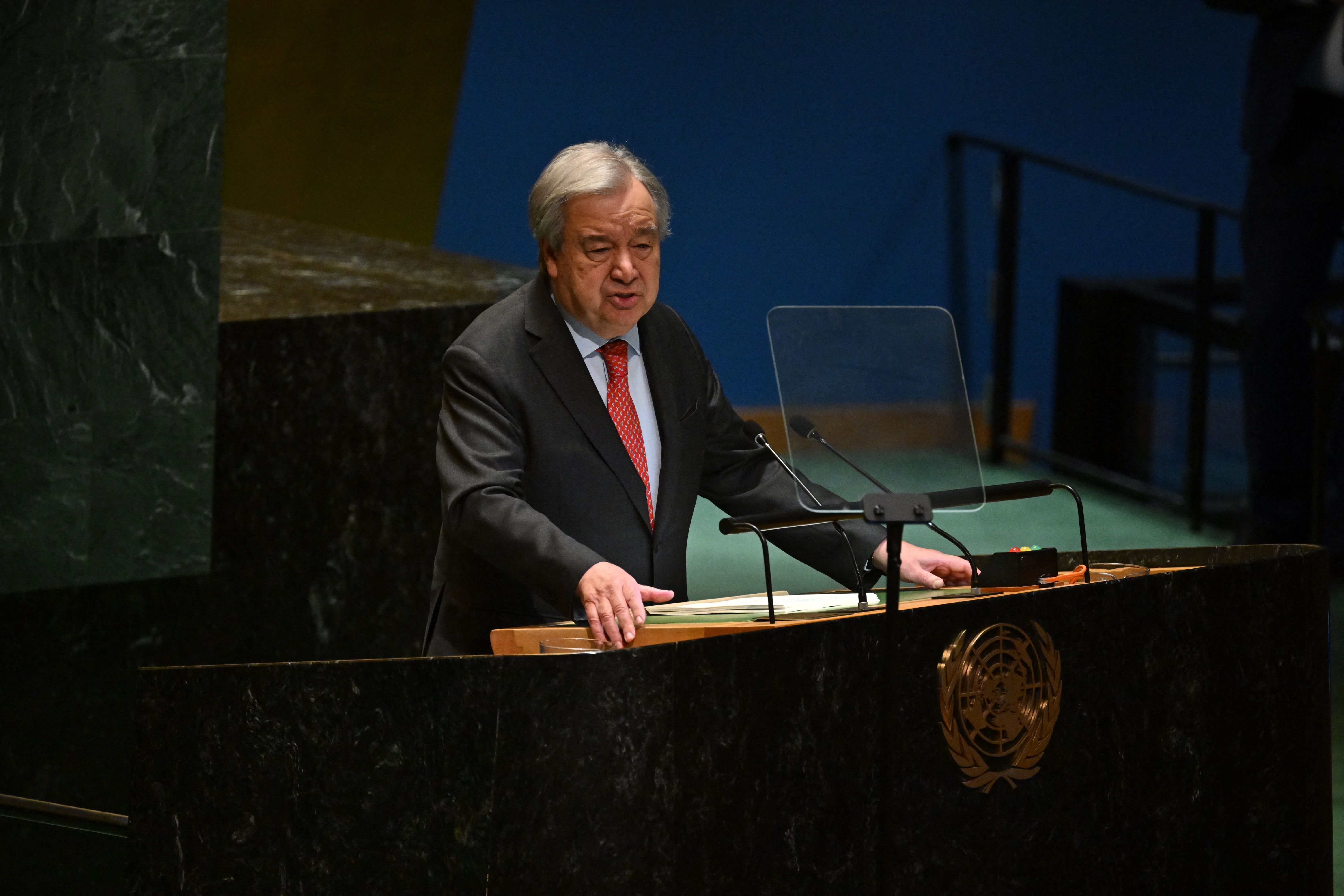 Antonio Guterres au Liban pour une visite de «solidarité»