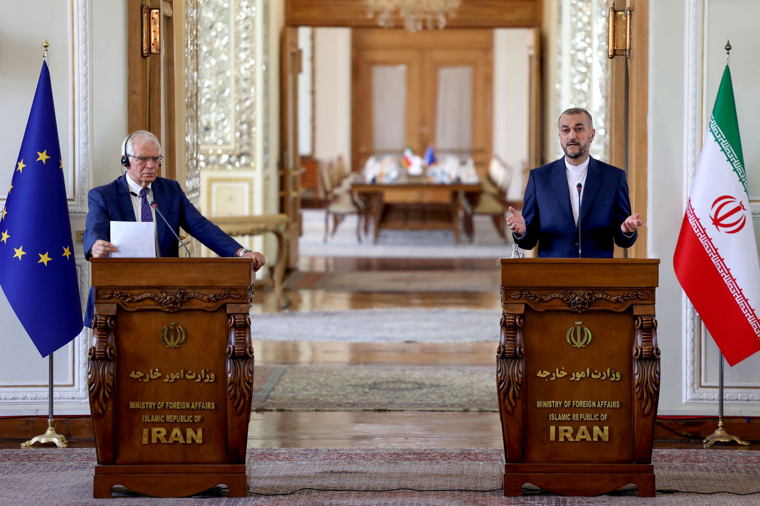 Nucléaire : pourparlers entre l'Iran et des pays européens avant le retour de Trump