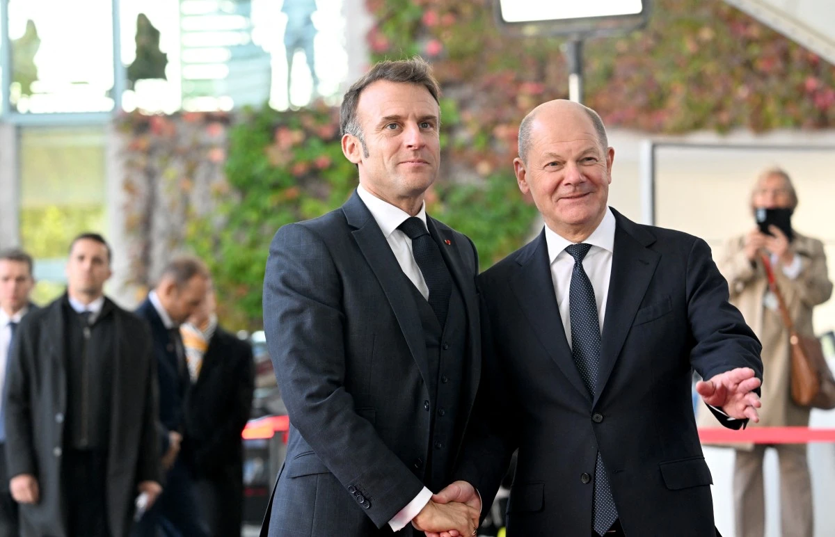 Macron reçoit Scholz pour un déjeuner en forme d'au revoir