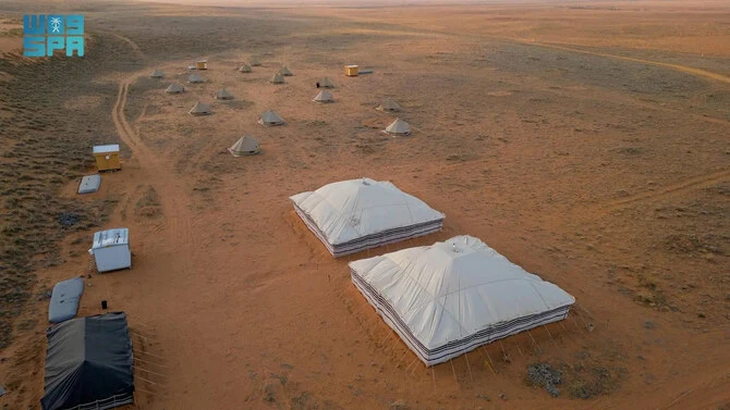 Une retraite hivernale a été inaugurée par une réserve naturelle saoudienne près du village historique de Laynah