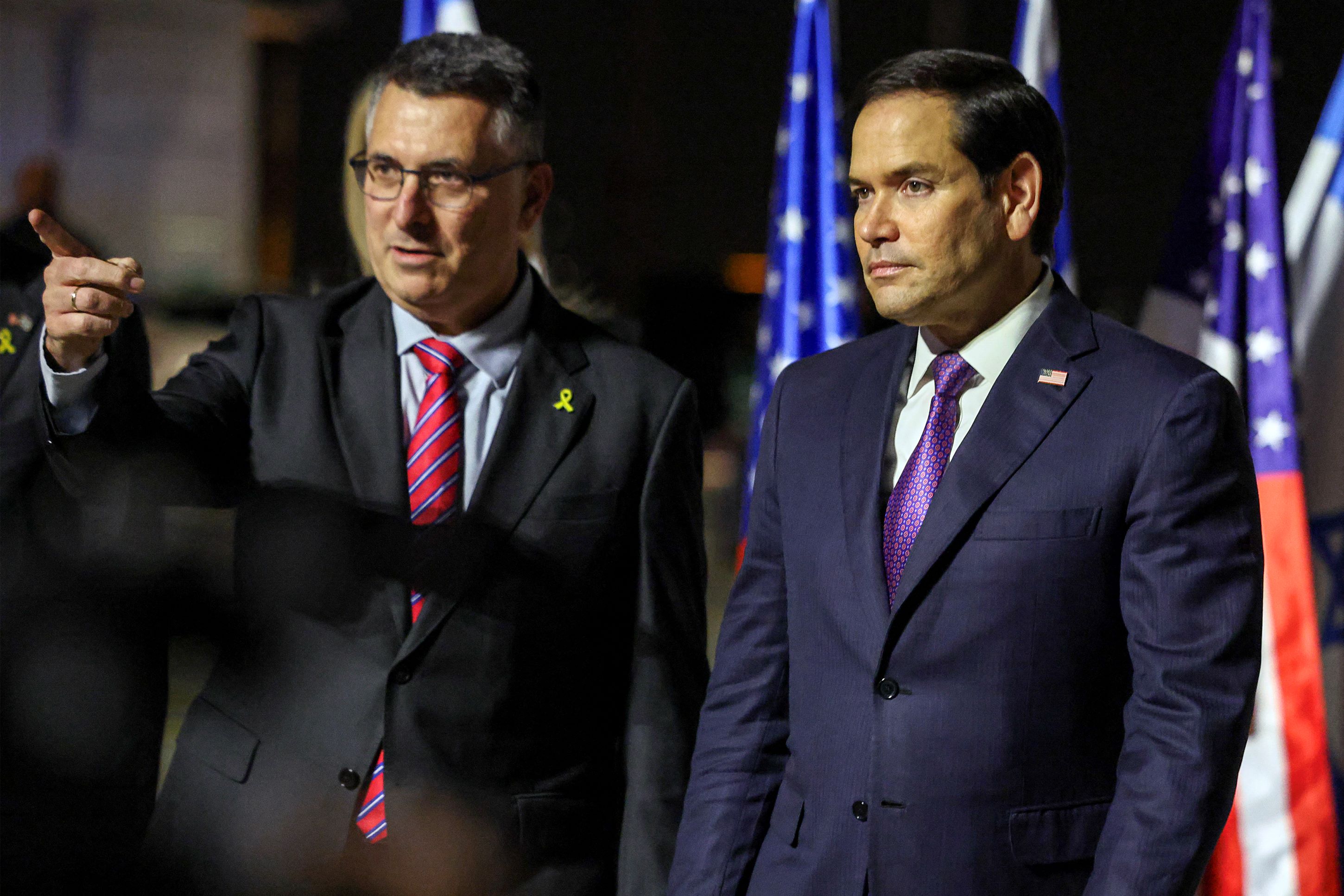 Rubio s'est rendu en Israël le lendemain d'un échange de prisonniers contre des otages