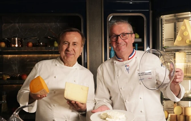 Philippe Caillouet, premier fromager français de Riyad