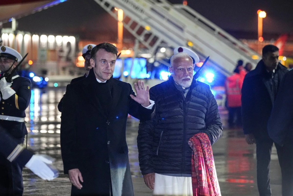 Macron et Modi à Marseille pour vanter le partenariat franco-indien