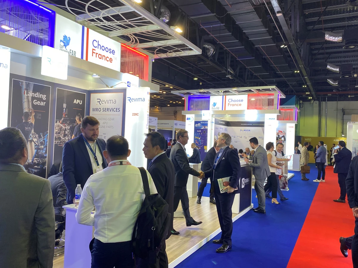 L'innovation au service de l'aviation: les entreprises françaises au cœur du salon AIME & MRO Middle East 2025