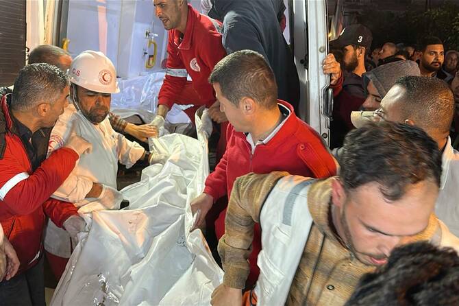 Gaza: le Croissant-Rouge dit avoir retrouvé 15 secouristes tués après des tirs israéliens