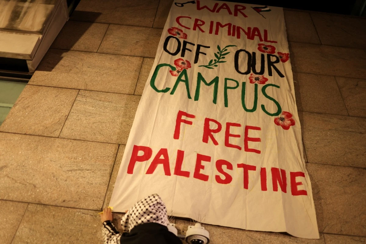 Un manifestant pro-palestinien de l'université de Columbia arrêté par les autorités américaines