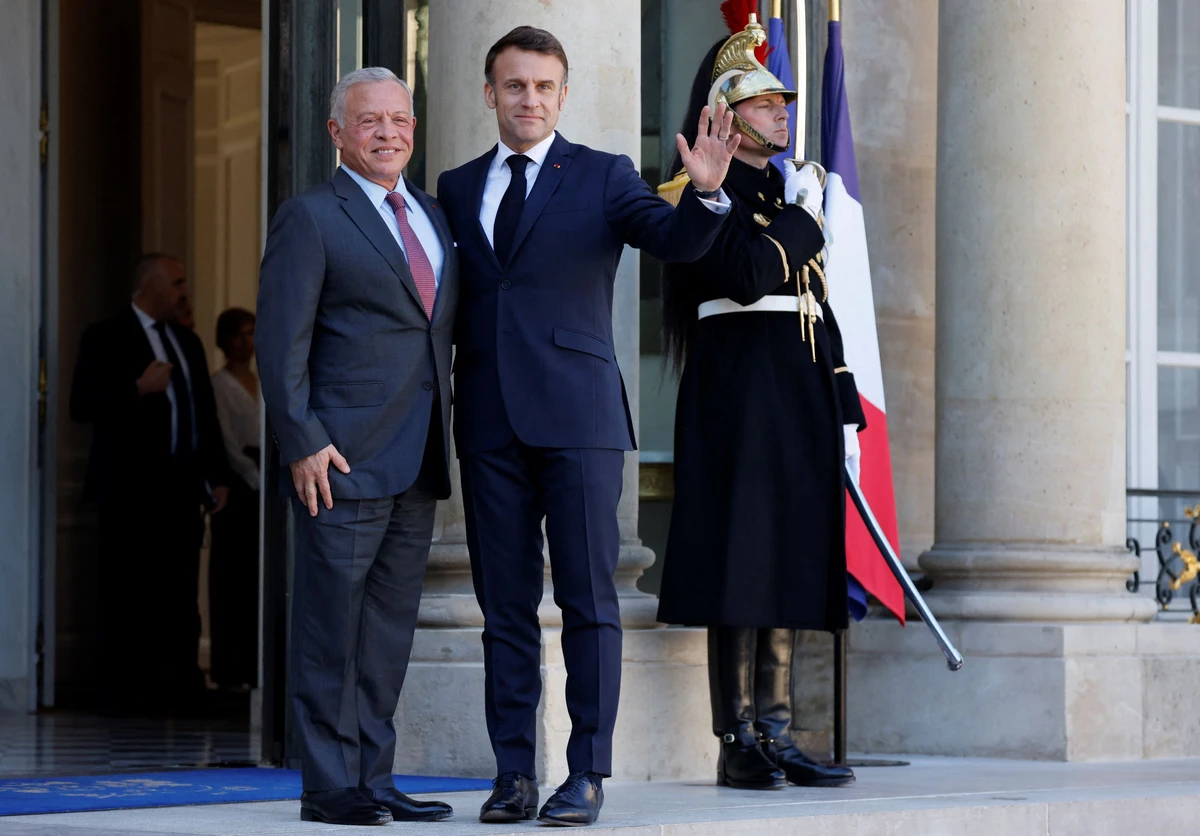 Face à l’escalade, le président français et le roi de Jordanie plaident pour une diplomatie de paix