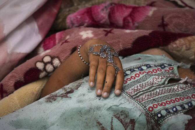 Au moins 322 enfants tués à Gaza en dix jours, selon l'Unicef