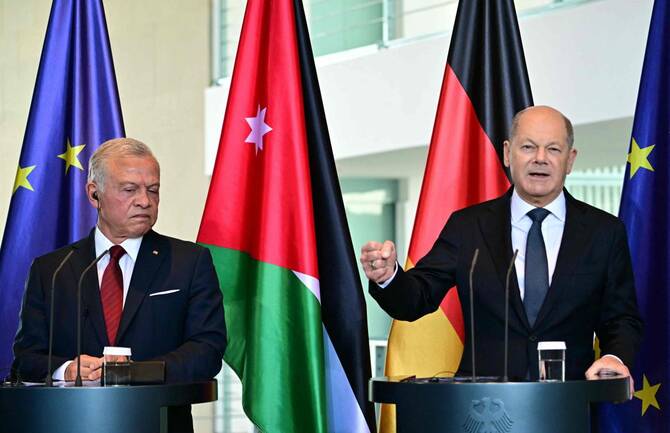 Scholz appelle au retour de «négociations sérieuses» pour une trêve à Gaza