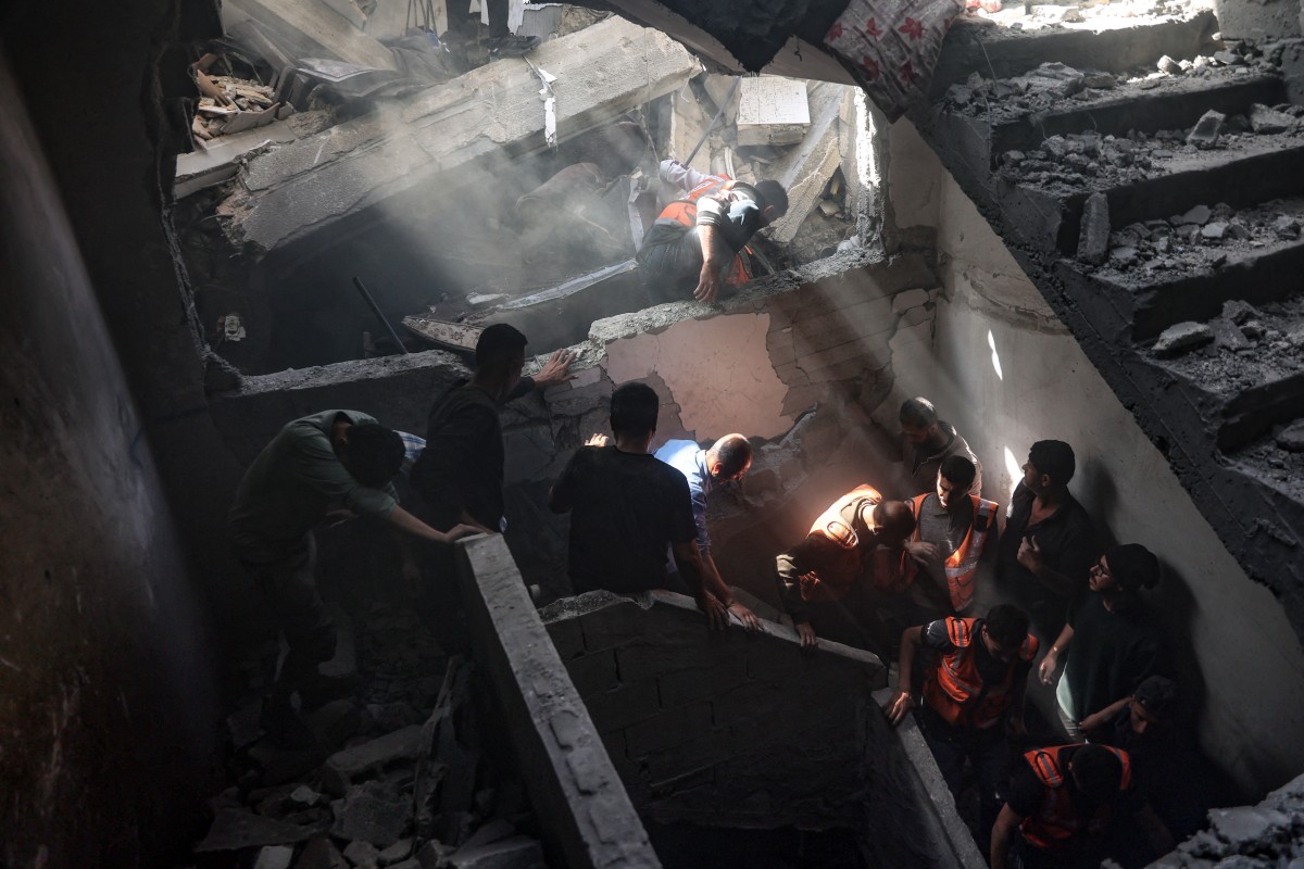 Gaza: la Défense civile annonce 10 morts dont sept enfants dans une frappe israélienne